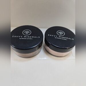 Savvy Minerals DARK N4  COOL N1 JUST TODAY BOTH FOR 10 DOLLARS